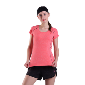 Женщины быстро сухой посадка футболка для спортивных тренировок спортивная фитнес